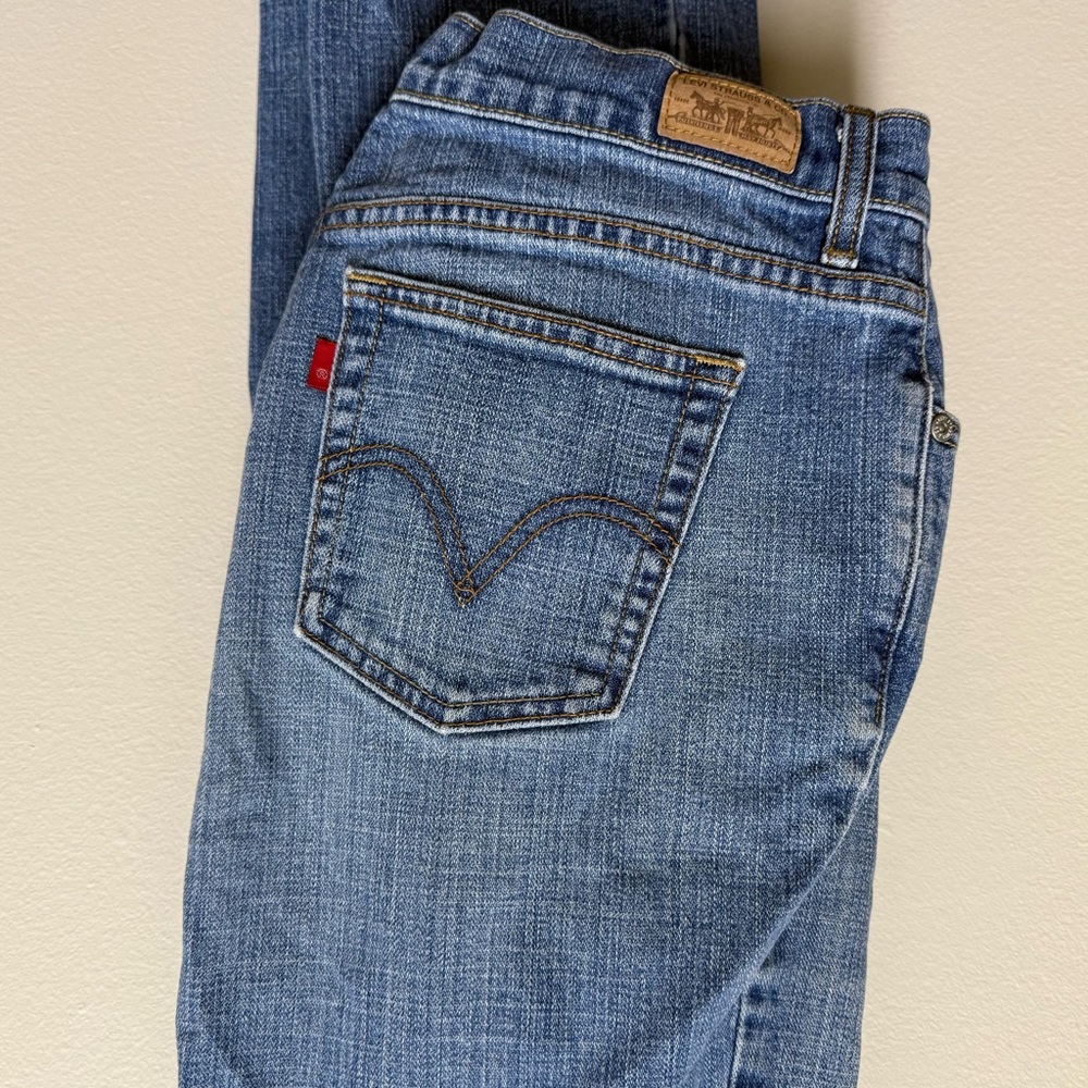 Levi's Blue Straight Leg Jeans